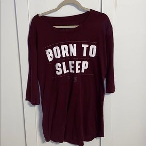 💛 Born To Sleep Pajama Dress